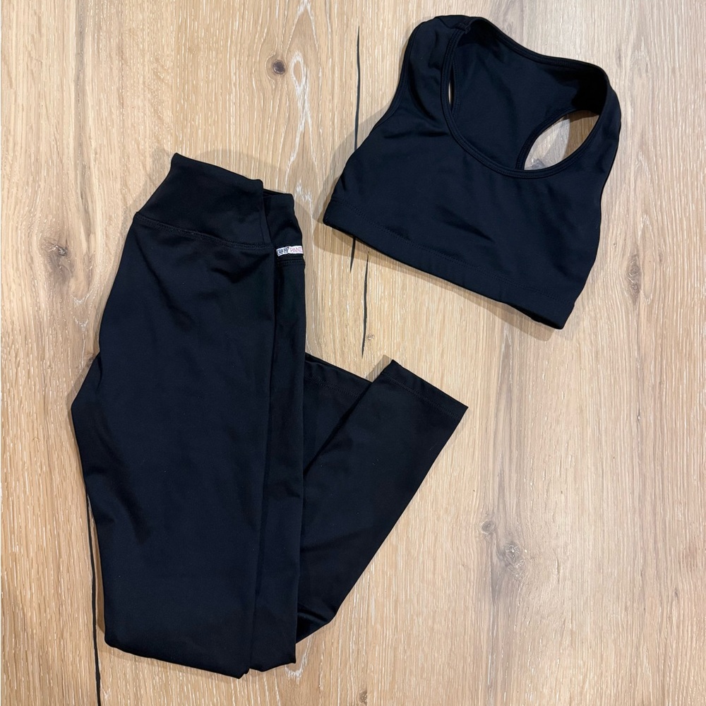 Kids Black Matching Set
